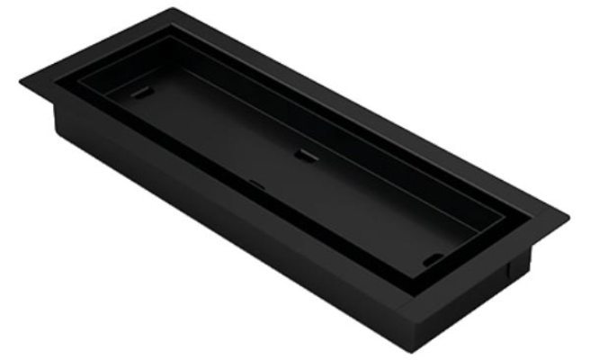 Металлическая SCHIBERG ОПТИМУМ 150х150-10, цвет черный, размер 150x150x40 - фото 1