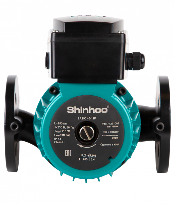 Циркуляционный насос SHINHOO BASIC 40-12F 230V - фото 2