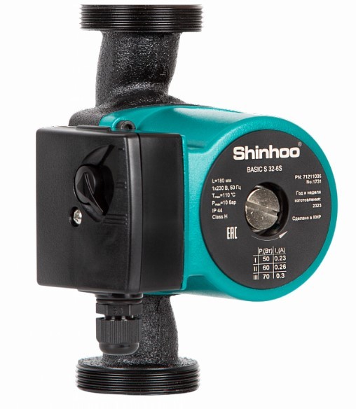 Циркуляционный насос SHINHOO BASIC S 32-6S 180 1x220V - фото 1