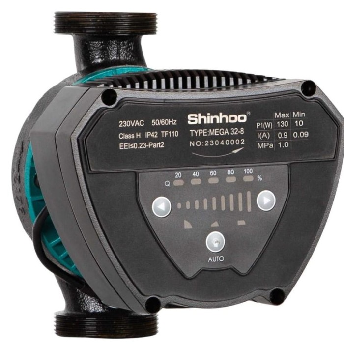 

Циркуляционный насос SHINHOO, SHINHOO MEGA 32-8 1x230V