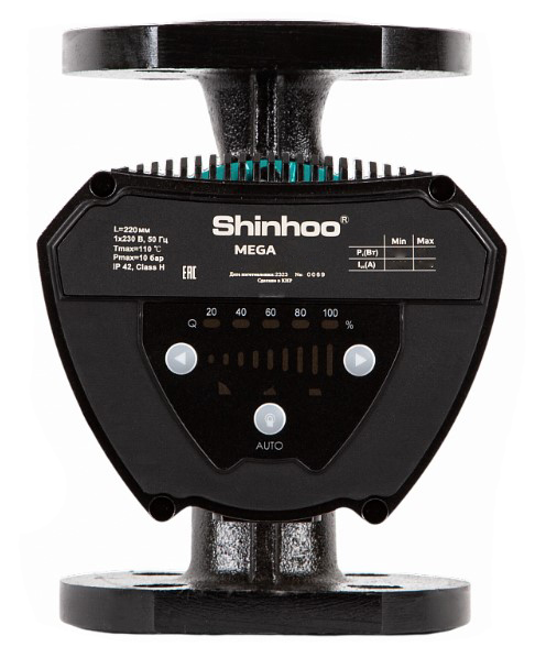 Циркуляционный насос SHINHOO MEGA 40-10F 1x230V - фото 1