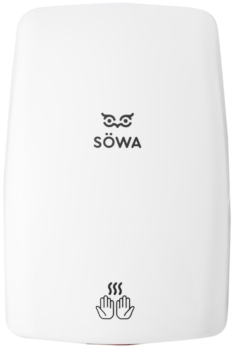 Пластиковая сушилка для рук SOWA Wind A2p, цвет белый - фото 3