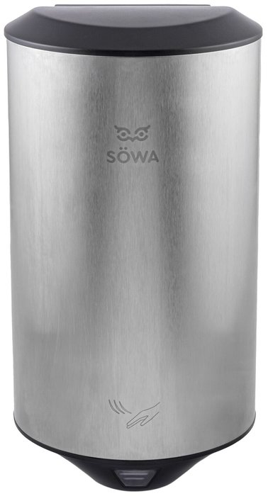 Металлическая сушилка для рук SOWA сушилка для посуды walmer handy с функцией подставки под горячее 42x25 см