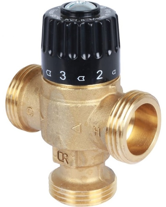 Смесительный клапан STOUT смесительный термостатический клапан stout