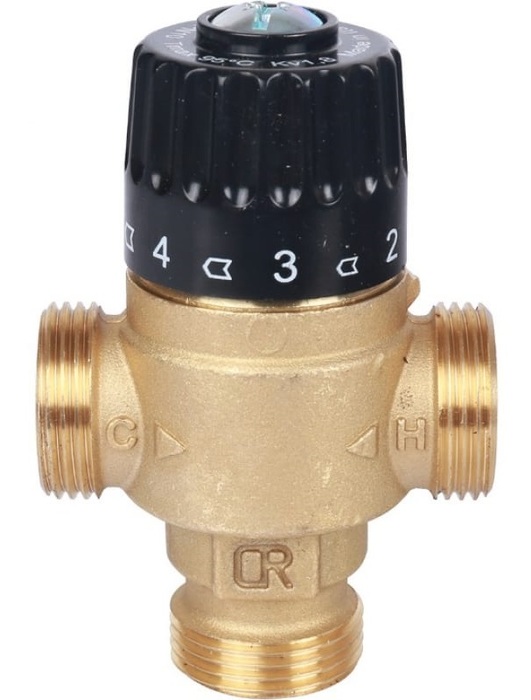 Смесительный клапан STOUT клапан термостатический rtr n 15 ra n 15 1 2 нр вр прямой 10бар 120 с
