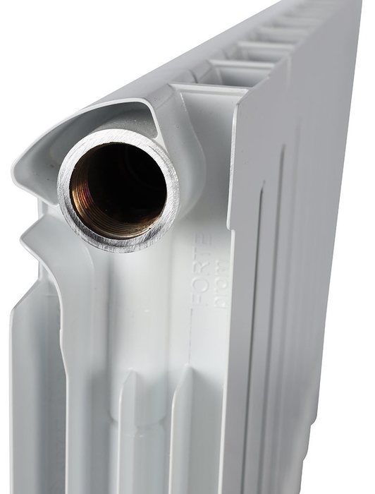 Биметаллический радиатор STOUT ALPHA 350 10 секций (SRB-2310-035010), цвет белый STOUT ALPHA 350 10 секций (SRB-2310-035010) - фото 7
