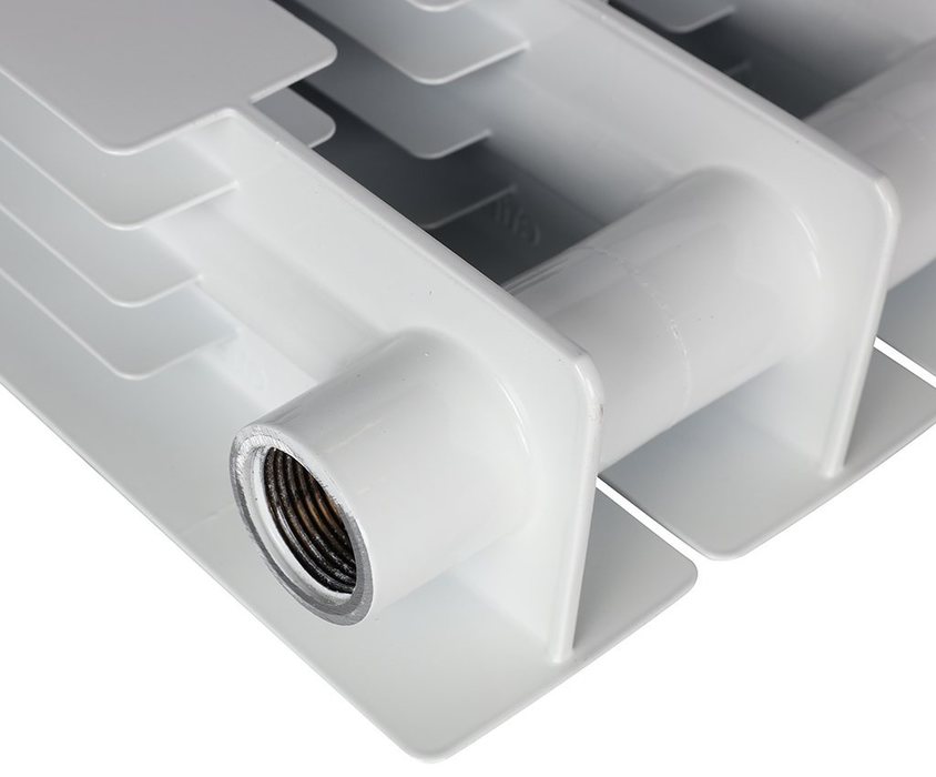 Алюминиевый радиатор STOUT ALPHA 350 4 секции (SRA-2310-035004), цвет белый STOUT ALPHA 350 4 секции (SRA-2310-035004) - фото 8