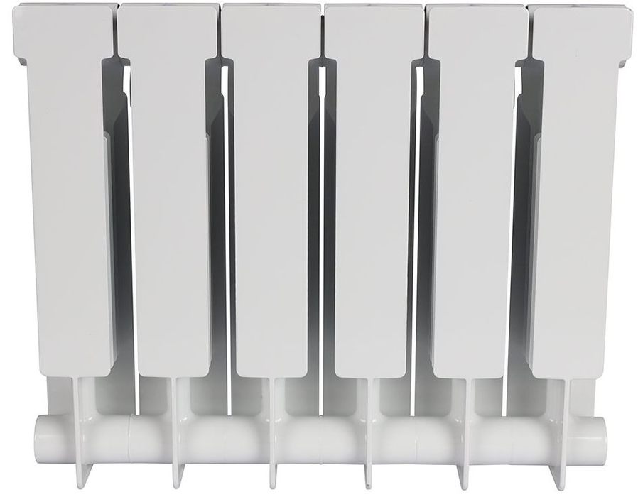 Алюминиевый радиатор STOUT ALPHA 350 6 секций (SRA-2310-035006), цвет белый STOUT ALPHA 350 6 секций (SRA-2310-035006) - фото 3