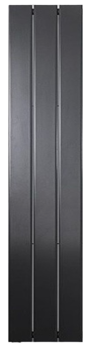 Алюминиевый радиатор STOUT Oscar 1800 3 секции (цвет 2748 cod.07 черный)