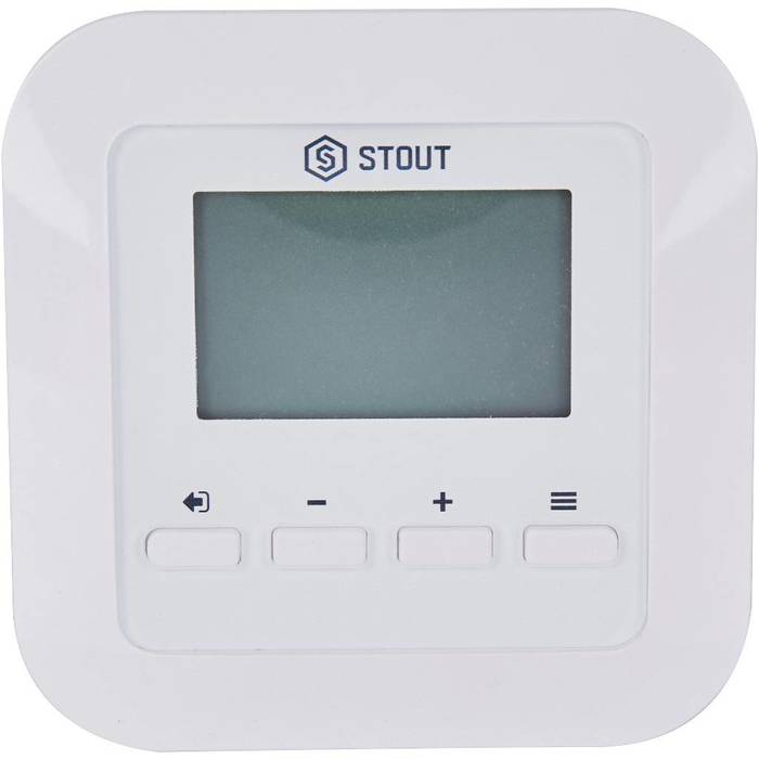 Регулятор STOUT беспроводной комнатный датчик stout