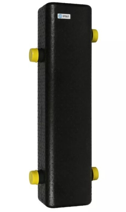 Гидрострелка STOUT rdg 0015 004002 rommer гидравлическая стрелка с накидными гайками 1 1 4 4 53 м3 час
