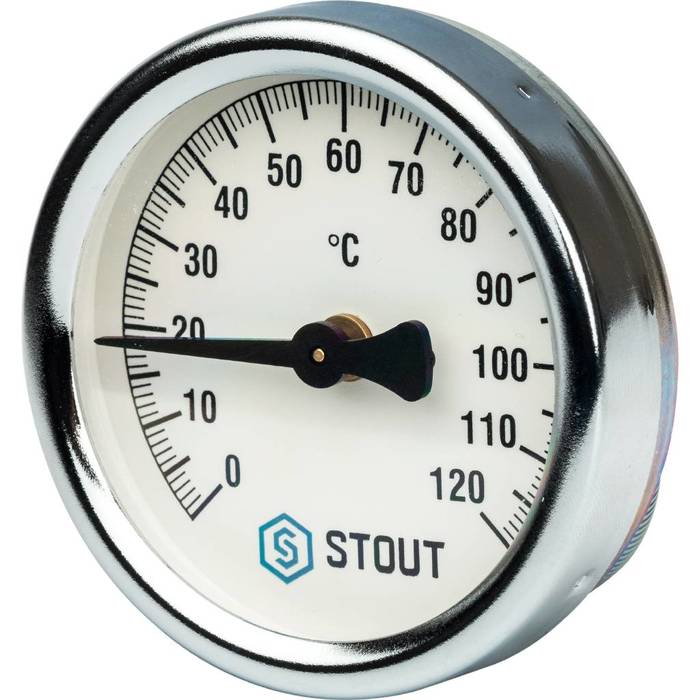 Термометр STOUT встраиваемый бокс эра simple щрв п 12 модулей пластик ip41 б0041513
