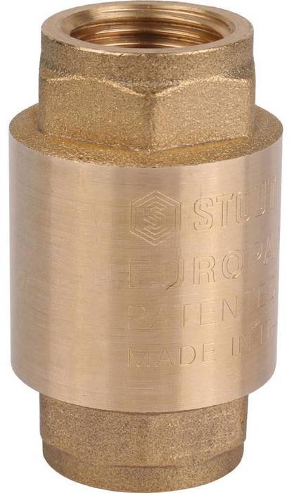 Клапан обратный STOUT SVC-0011-000015 клапан обратный stout 1 2 вр г х 1 2 вр г svc 0011 000015