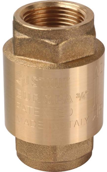 Клапан обратный STOUT SVC-0011-000020 клапан обратный stout 3 4 с металлическим седлом svc 0001 000020