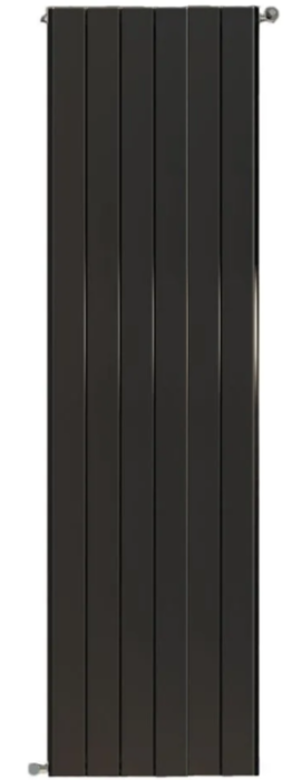 Алюминиевый радиатор STOUT Sebino 1800 6 секций (цвет 2748 cod.07 черный) STOUT Sebino 1800 6 секций (цвет 2748 cod.07 черный) - фото 1