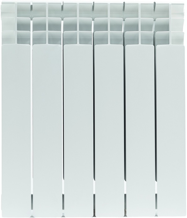Биметаллический радиатор STOUT Titan 500 б/п 4 секции (SRB-3310-050004), цвет белый