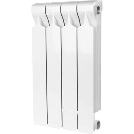 Алюминиевый радиатор STOUT VEGA 500 AL 4 секции (SRA-1310-050004), цвет белый STOUT VEGA 500 AL 4 секции (SRA-1310-050004) - фото 1