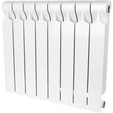 Алюминиевый радиатор STOUT VEGA 500 AL 8 секций (SRA-1310-050008), цвет белый STOUT VEGA 500 AL 8 секций (SRA-1310-050008) - фото 1