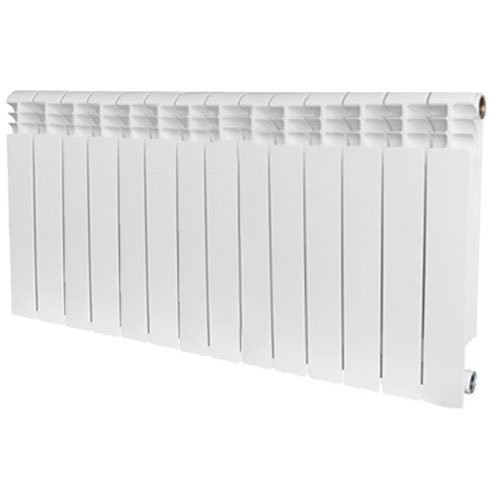 Биметаллический радиатор STOUT VEGA 500 BM 14 секций (SRB-1310-050014), цвет белый
