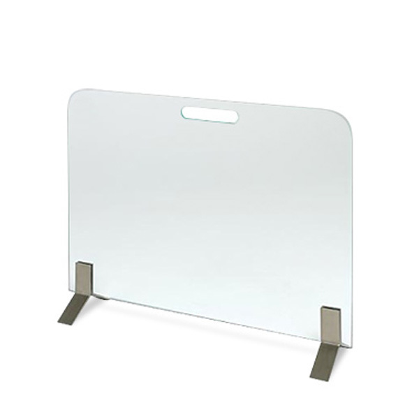 Аксессуар для электрокаминов SafaMaster Экран каминный стеклянный (под заказ) (SE903), цвет черный