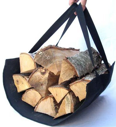 Аксессуар для электрокаминов SafaMaster Переноска для дров (1.150), цвет черный
