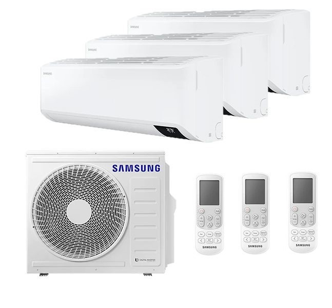 Мульти сплит-система на 3 комнаты Samsung моющее средство для ванной комнаты merida