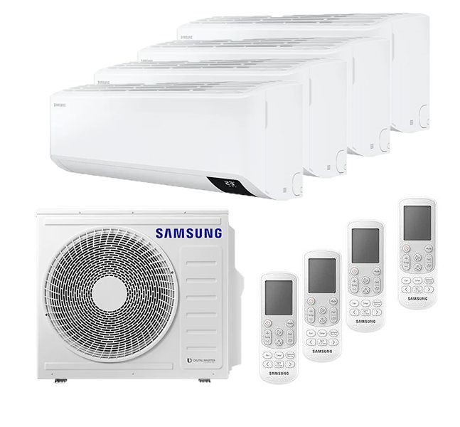 Мульти сплит-система на 4 комнаты Samsung