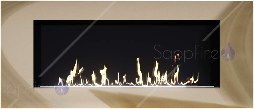 

Настенный биокамин Sappfire, Хром, Sappfire Mercury 900 Chrome