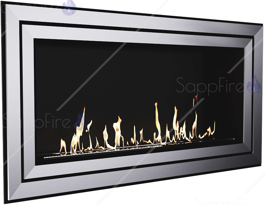 

Настенный биокамин Sappfire, Серебристый, Sappfire Saturn 1800