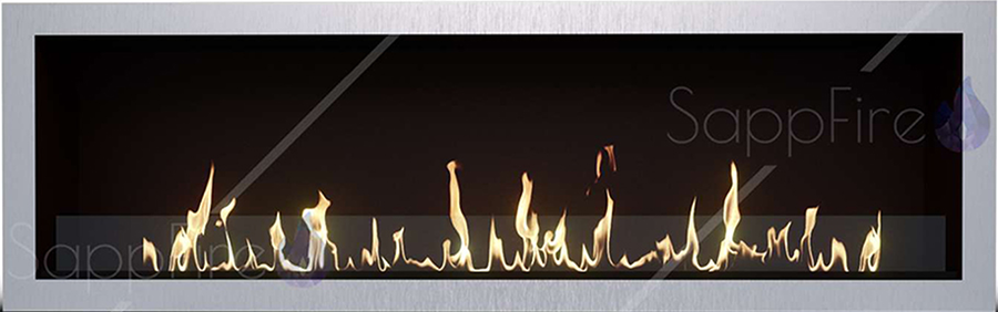 

Настенный биокамин Sappfire, Серебристый, Sappfire Venera 1000 шлифованный