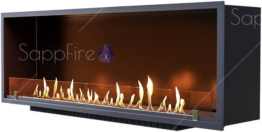 

Настенный биокамин Sappfire, Черный, Sappfire очаг 600