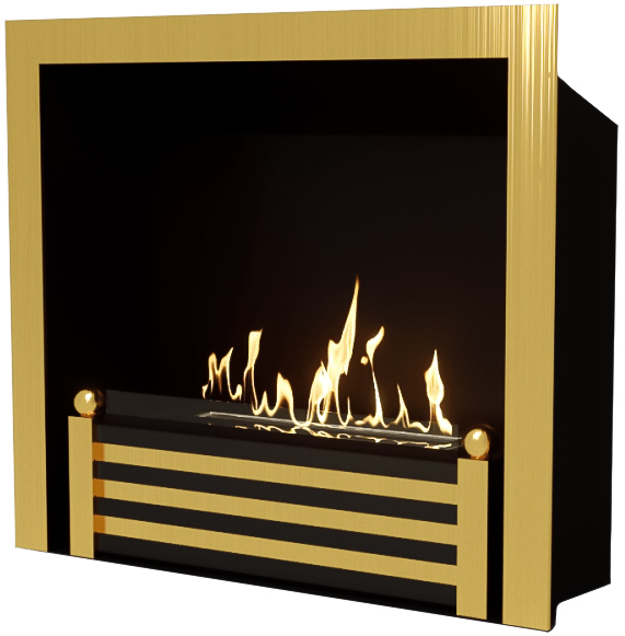 

Напольный биокамин Sappfire, Желтый, Sappfire Премиальная каминная вставка Gold M