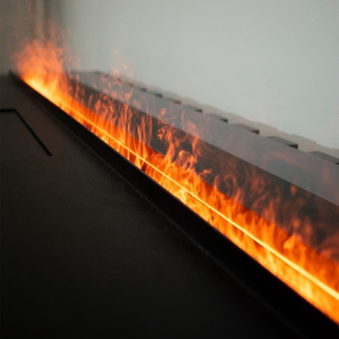 Линейный электрокамин Schones Feuer 3D FireLine 1500, цвет черный - фото 3