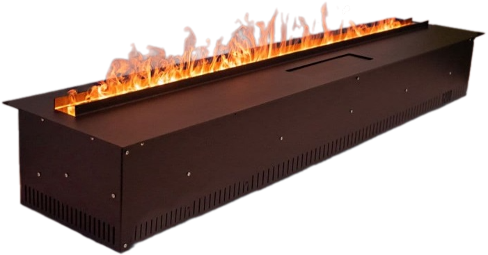 Линейный электрокамин Schones Feuer 3D FireLine 2000 Pro, цвет черный - фото 1