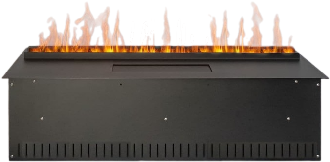 Линейный электрокамин Schones Feuer 3D FireLine 600 Pro, цвет черный