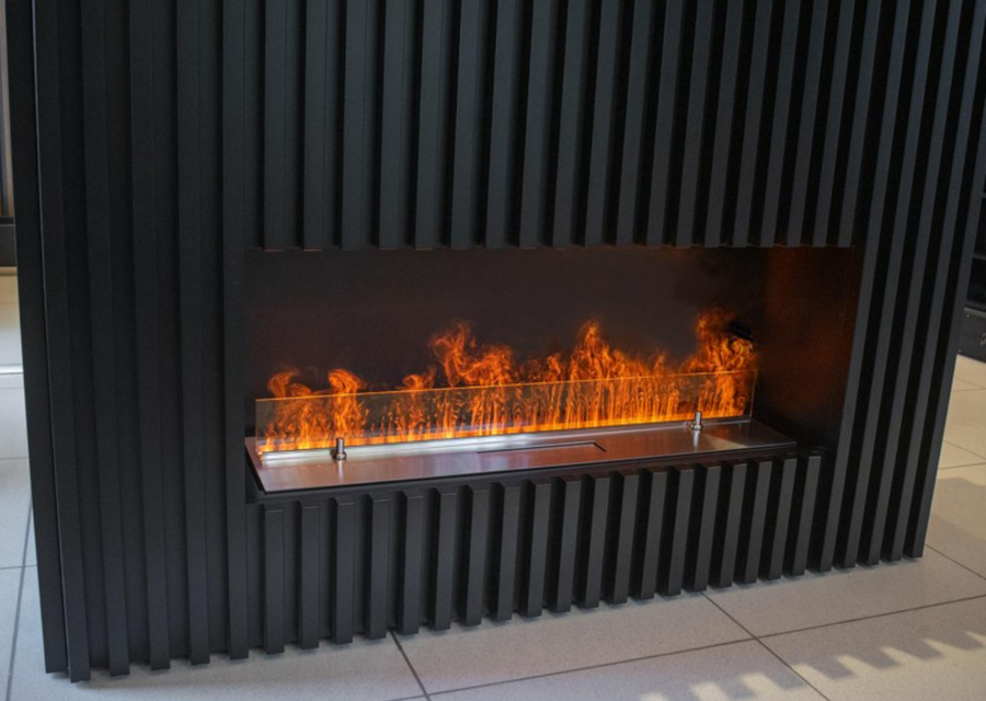 Линейный электрокамин Schones Feuer 3D FireLine 600 Pro стальной, цвет черный - фото 5