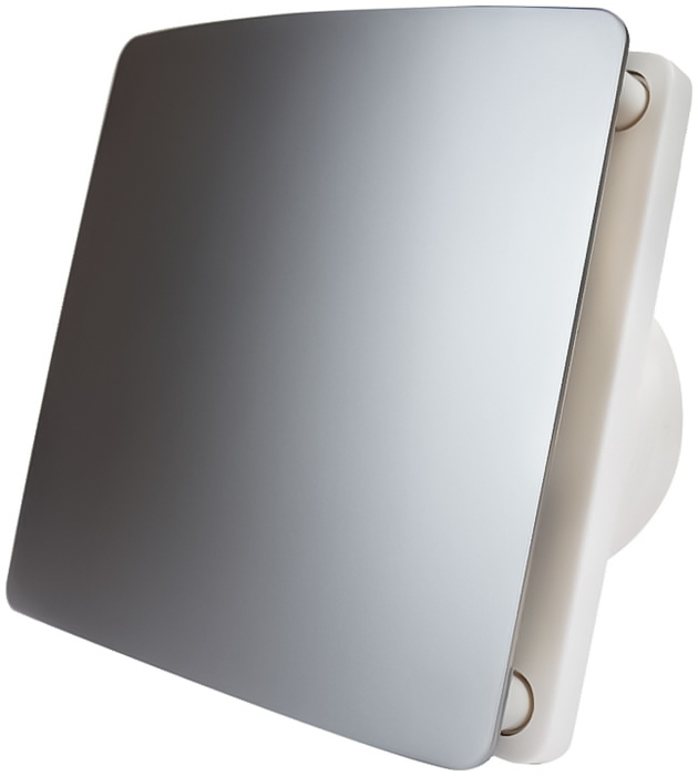 Вытяжка для ванной диаметр 100 мм Seicoi HXYT04-01 Silver, цвет серый - фото 1