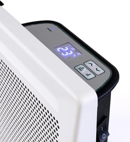 Конвектор электрический SmartWay PREMIUM Edition Digital Smart Wi-Fi Infrared 1500W, цвет белый - фото 4