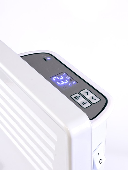 Конвектор электрический SmartWay STYLE Edition Digital Smart Wi-Fi 1500W, цвет белый - фото 4