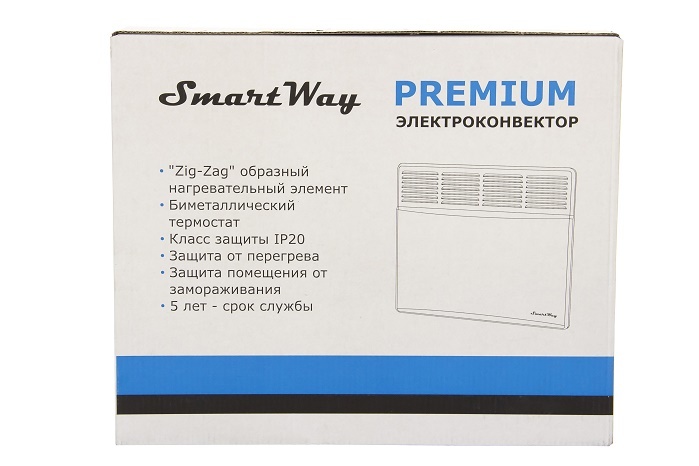 Конвектор электрический SmartWay ЕВНА-1,5/230С2М(си) SmartWay ЕВНА-1,5/230С2М(си) - фото 5