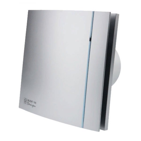 

Вытяжка для ванной диаметр 100 мм Soler & Palau, Soler & Palau SILENT-100CRZ SILVER DESIGN ECOWATT