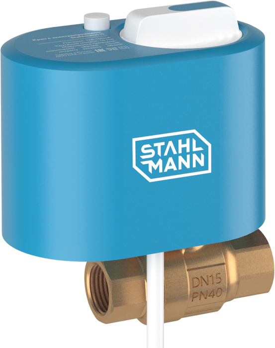 Кран с электроприводом Stahlmann умный wi fi манипулятор шарового крана securic