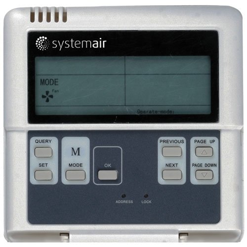 Проводной пульт управления Systemair сплит система systemair
