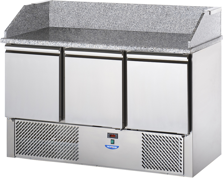 Холодильный стол TECNODOM интерьерный стол из hpl женева 50 серый гранит