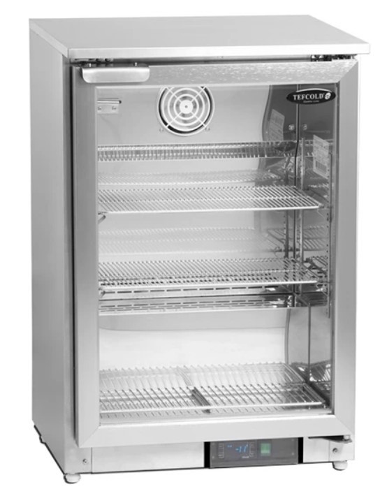 Морозильный шкаф TEFCOLD GF200VSG, размер 460x260, цвет серый