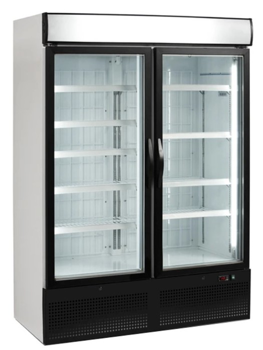 Морозильный шкаф TEFCOLD NF5000G, размер 615x445, цвет белый