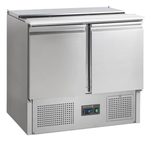 Холодильный стол TEFCOLD комплект верх низ 225 мм сталь цвет алюминий