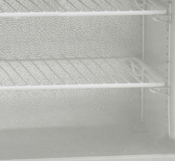 Морозильный шкаф TEFCOLD UF200G, размер 490x380, цвет серый - фото 3