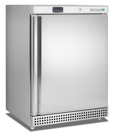 Морозильный шкаф TEFCOLD UF200S, размер 490x380, цвет серый
