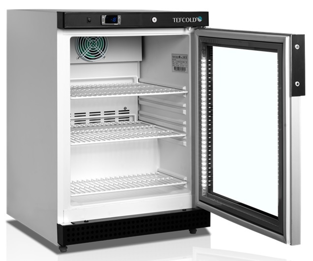 Морозильный шкаф TEFCOLD UF200VG, размер 490x380, цвет серый - фото 3